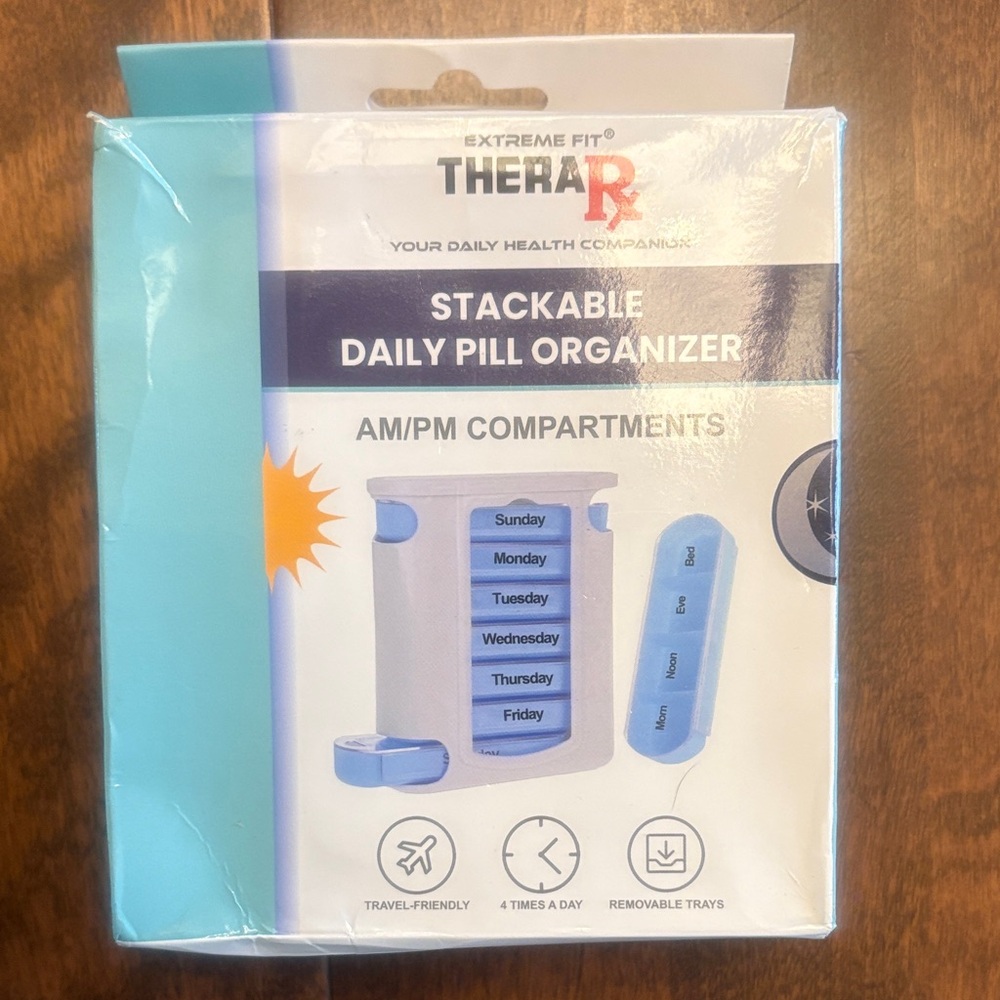 Daily Pill Organizer (New in box)
